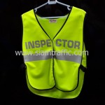 เสื้อกั๊กจราจร INSPECTOR ด้านหน้า