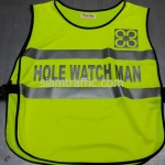 เสื้อสะท้อนแสง safety Hole Watch Man