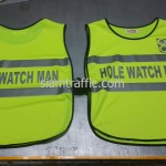 เสื้อจราจรสะท้อนแสง Hole Watch Man