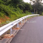 ติดตั้ง guardrail ที่ตำบลช่องเม็ก อำเภอสิรินธร จังหวัดอุบลราชธานี