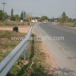 จ้างเหมาทำการติดตั้ง guard rail แขวงการทางกาฬสินธุ์