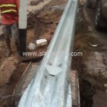 W-BEAM GUARDRAIL แขวงการทางชุมพร