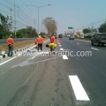 เครื่องหมายจราจรบนพื้นทาง