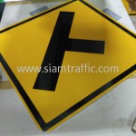 Warning Sign W1-11 Cambodia Standard