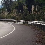 w-beam guardrail ทางหลวงหมายเลข 120 ตอน พะเยา – ปากบอก