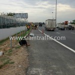 guardrail ผู้ผลิต ทางหลวงพิเศษหมายเลข 9 ตอน คลองพระยาสุเรนทร์ - พระประแดง