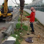 guardrail มาตรฐาน มอก. ทางหลวงพิเศษหมายเลข 9 ตอน คลองพระยาสุเรนทร์ - พระประแดง