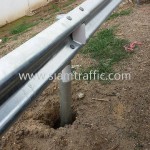 guardrail กันอุบัติเหตุ ทางหลวงพิเศษหมายเลข 9 ตอน คลองพระยาสุเรนทร์ - พระประแดง