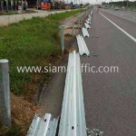 w-beam guardrail สำนักงานบำรุงทางหลวงพิเศษระหว่างเมืองที่ 2