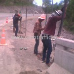 safety guard rail ศูนย์สร้างทางหล่มสัก ปริมาณรวม 7,500 เมตร