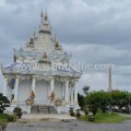 ไฟถนนพลังงานแสงอาทิตย์ วัดสุทธาวาส วิปัสสนา อำเภอลาดบัวหลวง