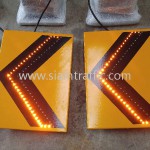 ป้ายไฟเชฟรอน LED solar cell