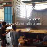 Transport guardrail to Cambodia