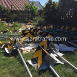 Road Sign Installation at Cambodia Northwest Provincial Road Improvement Project