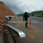 w beam guardrail หนา 3.2 มิลลิเมตร (Class I Type I) มอก.ที่ 248-2531 ศูนย์สร้างทางหล่มสัก