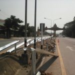 galvanized w beam guard rails crash barrier แขวงทางหลวงอุตรดิตถ์ที่ 1