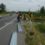 guard rail แขวงทางหลวงฉะเชิงเทรา ทางหลวงหมายเลข 3