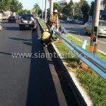 w beam guard rail ทางหลวงหมายเลข 304 ตอนควบคุม 0302 ตอน ฉะเชิงเทรา – เสม็ดเหนือ