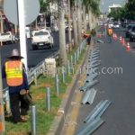 งานจ้างเหมาทำการงาน w beam guardrail แขวงทางหลวงฉะเชิงเทรา