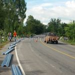 W-Beam Guardrail ทางหลวงหมายเลข 224 ตอนควบคุม 0302 ตอน หนองต้อ - ตาเมียง