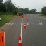 W-Beam Guardrail ทางหลวงหมายเลข 226 ตอนควบคุม 0201 ตอน หนองกระทิง – ลำปลายมาศ