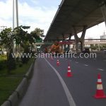 guardrail แขวงทางหลวงสมุทรปราการ ปริมาณงาน 948 เมตร