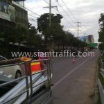 w beam guardrail แขวงทางหลวงสมุทรปราการ ปริมาณงาน 948 เมตร