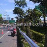 guard rails แขวงทางหลวงสมุทรปราการ ปริมาณงาน 948 เมตร