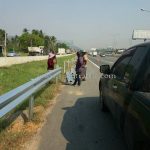 guardrails ในทางหลวงพิเศษหมายเลข 7 ตอน หนองรี - หนองขาม ระหว่าง กม.83+000 - กม.86+460