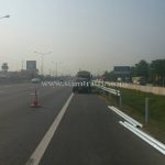 W-Beam Guardrail ในทางหลวงพิเศษหมายเลข 7 ตอน หนองรี - หนองขาม ระหว่าง กม.83+000 - กม.86+460