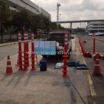 safety sign and traffic equipment at toyota motor thailand vl samrong plant