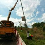 โคมไฟถนนพลังงานแสงอาทิตย์จังหวัดเลย