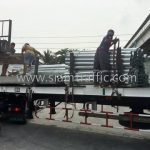 steel road guard rails แขวงทางหลวงอุตรดิตถ์ ทางหลวงหมายเลข 1214 ตอน น้ำอ่าง - วังผาชัน ปริมาณงาน 640 เมตร