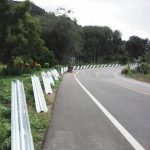 w-beam guard rails บนทางหลวงหมายเลข 4 ตอน หงาว – อ่าวเคย ระหว่าง กม.620+000 – กม.624+261