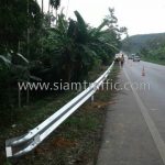 guardrails บนทางหลวงหมายเลข 4091 ตอน บางสีกิ้ม - เขาค่าย