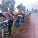 guard rails แขวงการทางน่านที่ 2