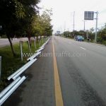 w beam guardrail ทางหลวงหมายเลข 4 ตอนควบคุม 0401 ตอน ห้วยชินสีห์ - ปากท่อ ตอน 5 ระหว่าง กม.118+734 – กม.119+480