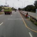 งานจ้างเหมาทำการติดตั้งราวกันอันตราย (W-Beam Guard Rail) ทางหลวงหมายเลข 4