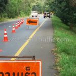 W-Beam Guardrail แขวงทางหลวงฉะเชิงเทรา CLASS I TYPE II ปริมาณงาน 728 เมตร