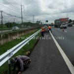 จ้างเหมาผลิตพร้อมติดตั้ง guardrail กรมทางหลวง บนทางหลวงพิเศษหมายเลข 7 ปริมาณ 316 เมตร