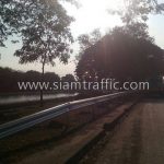 guard rail ทางหลวงหมายเลข 305 ตอน วัดนาบุญ - คลอง 14 ตอน 8 ระหว่าง กม.25+000 – กม.26+600