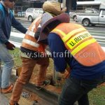 guard rail กรมทางหลวง CLASS I TYPE II แขวงทางหลวงฉะเชิงเทรา