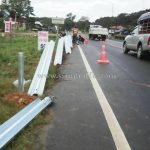 guardrails บนทางหลวงหมายเลข 4006 ตอน ราชกรูด - วังตะกอ