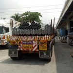 w-beam guard rails ทางหลวงหมายเลข 24