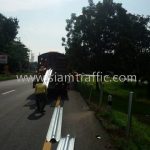 w beam guardrail ทางหลวงหมายเลข 24 ตอน หนองกี่ - นางรอง