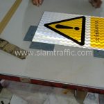 Safety sign ระวังอันตราย ขนาด 30 x 45 เซนติเมตร