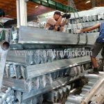 guardrail ส่งไปที่บ้านแม่สามแลบ จังหวัดแม่ฮ่องสอน
