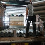 guardrail ส่งไปอำเภอตะกั่วทุ่ง จังหวัดพังงา