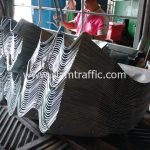 แผ่นปลายราวกันอันตราย ส่งไปที่ตำบลบางเดื่อ อำเภอเมือง จังหวัดปทุมธานี จำนวน 200 แผ่น