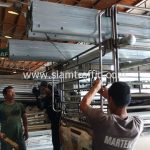 ราวกั้นทางโค้ง โครงการทางหลวงหมายเลข 317 สายจันทบุรี-สระแก้ว ปริมาณงาน 1,800 เมตร (ขนส่งรอบที่ 2)